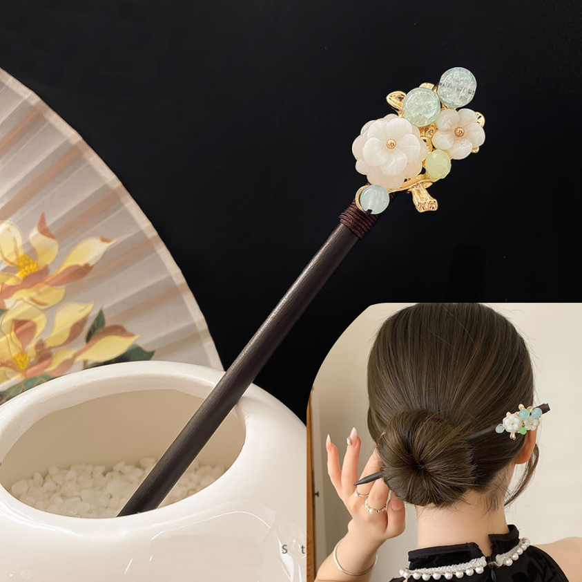 Chinese Hair Stick Step Shake  - Hanbok Hair Pin 리뷰 및 가격