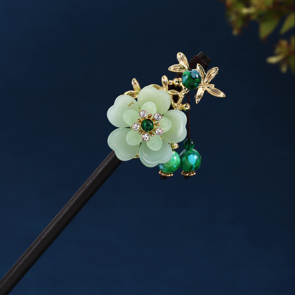 Chinese Hair Stick Step Shake  - Hanbok Hair Pin 리뷰 및 가격