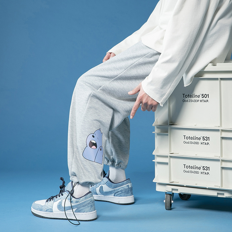 Men's Casual Loose Sports Pant - Korean Pants Lifestyle 리뷰 및 가격