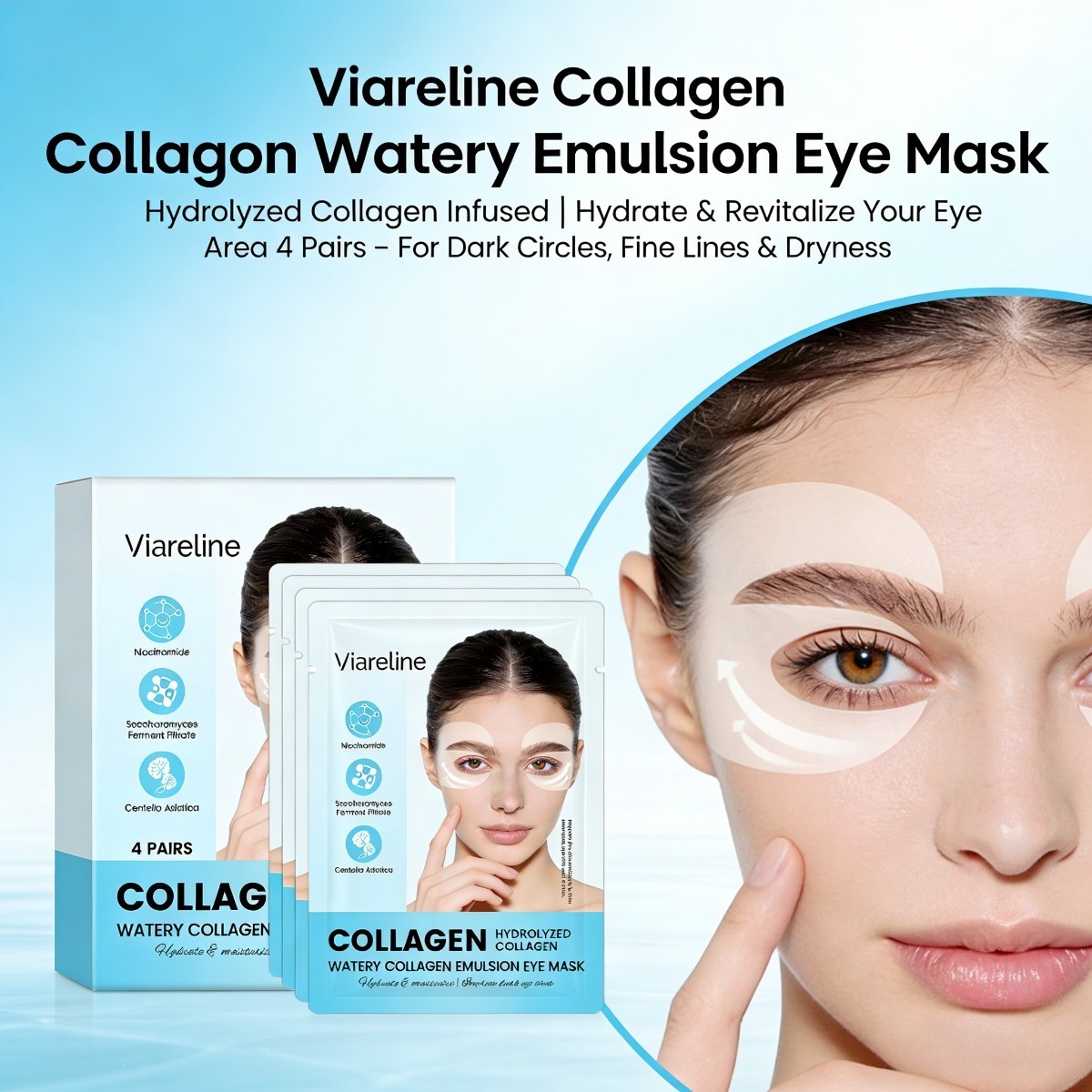 Collagen Eye Patches Reduce Fi - Sheet Mask Collagen 리뷰 및 가격