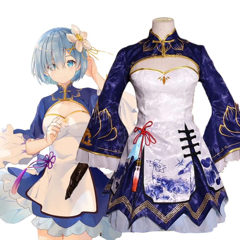 2025 Rem Ram Cosplay Cheongsam - South Korea Lifestyle 리뷰 및 가격