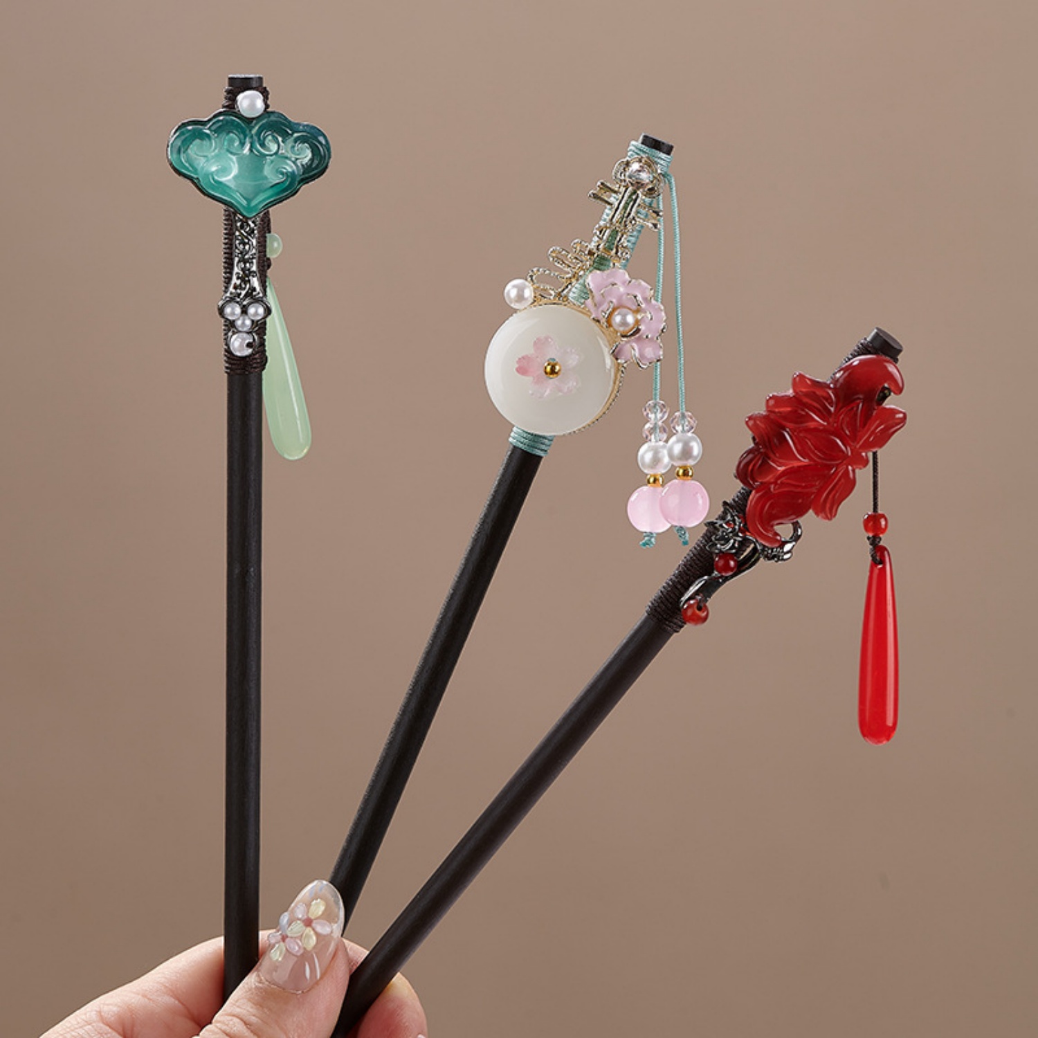 Vintage Flower Hairpin For Wom - Hanbok Hair Pin 리뷰 및 가격