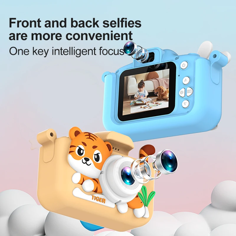 Kids Mini Camera Cartoon Tiger - Korean Lifestyle Video 리뷰 및 가격