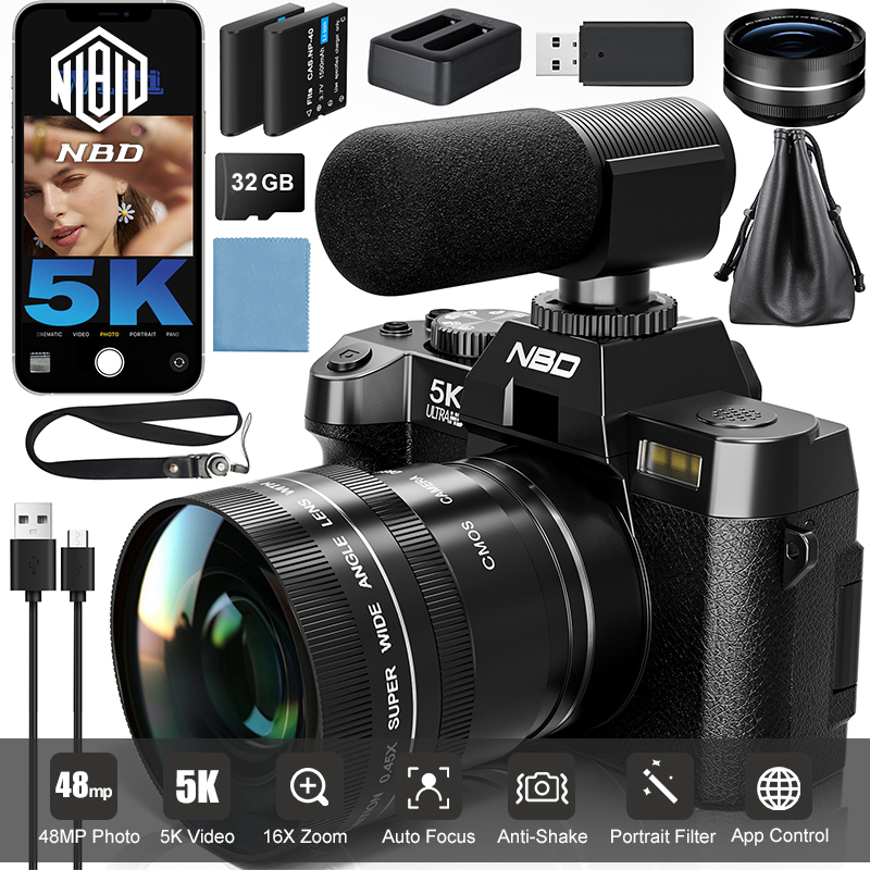 NBD 5K&48MP Digital Cameras Ph - Korean Lifestyle App 리뷰 및 가격