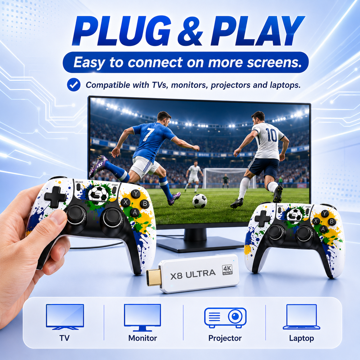 X8 Ultra 4K  Game Console 5000 - Korean Lifestyle Video 리뷰 및 가격