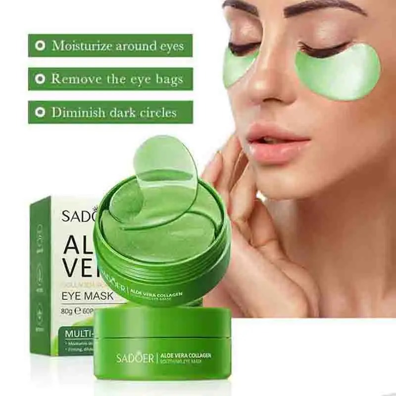 60pcs Aloe Vera Collagen Eye M - Sheet Mask Collagen 리뷰 및 가격
