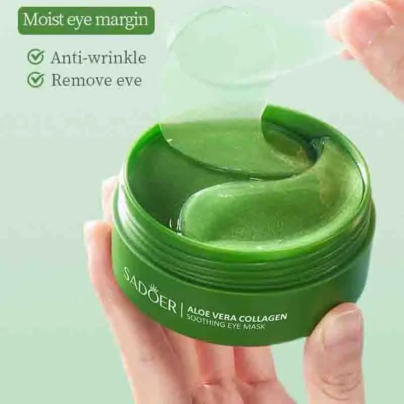 60pcs Aloe Vera Collagen Eye M - Sheet Mask Collagen 리뷰 및 가격