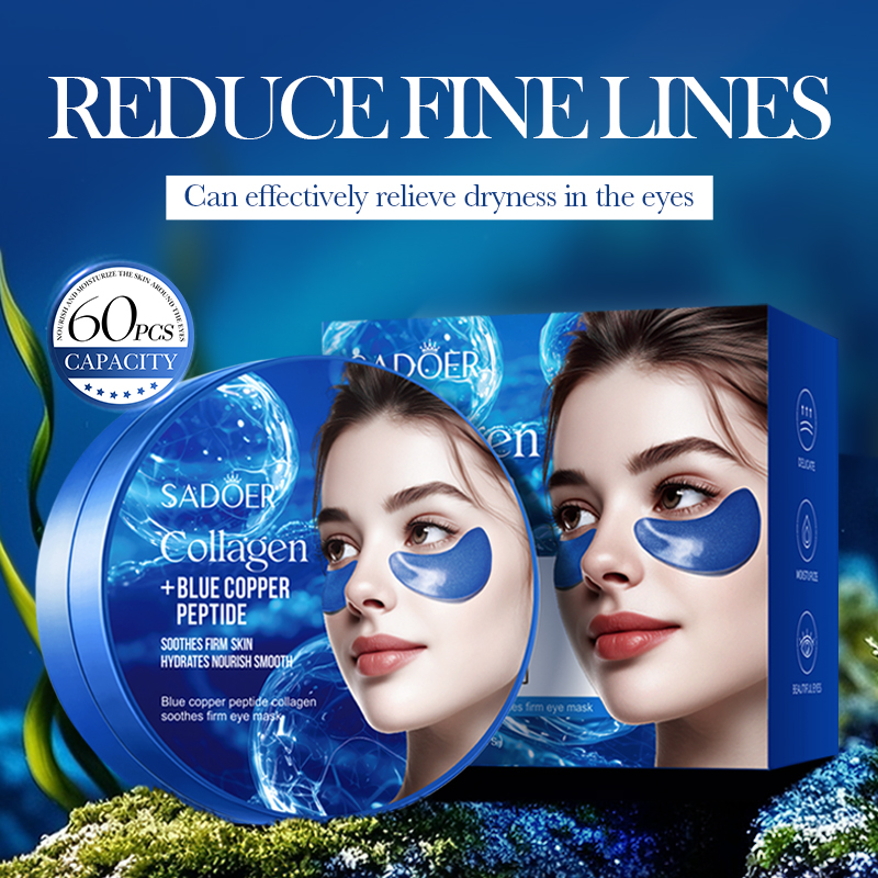 60pcs SADOER Caffeine Crystal  - Sheet Mask Collagen 리뷰 및 가격