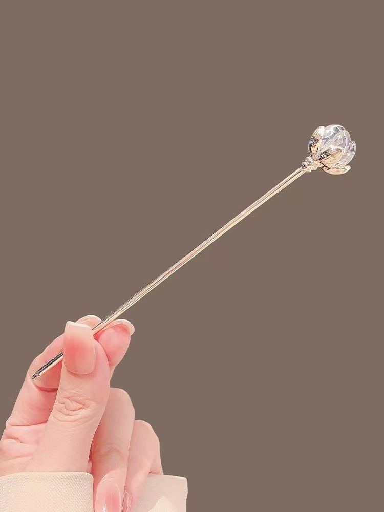 Crystal Lotus Hairpin for Wome - Hanbok Hair Pin 리뷰 및 가격
