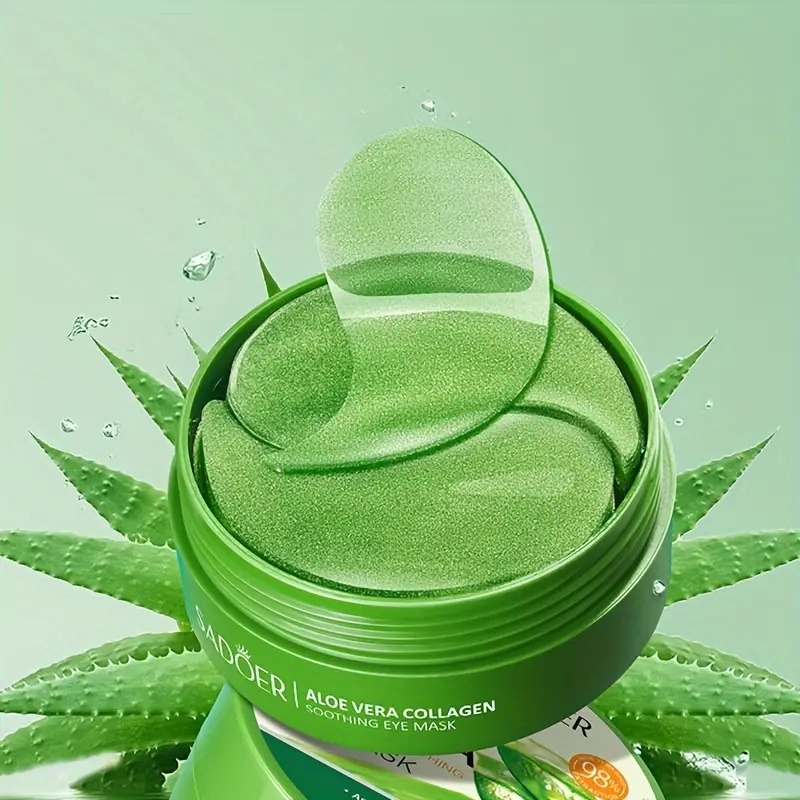 60 Pieces of Aloe Vera Collage - Sheet Mask Collagen 리뷰 및 가격