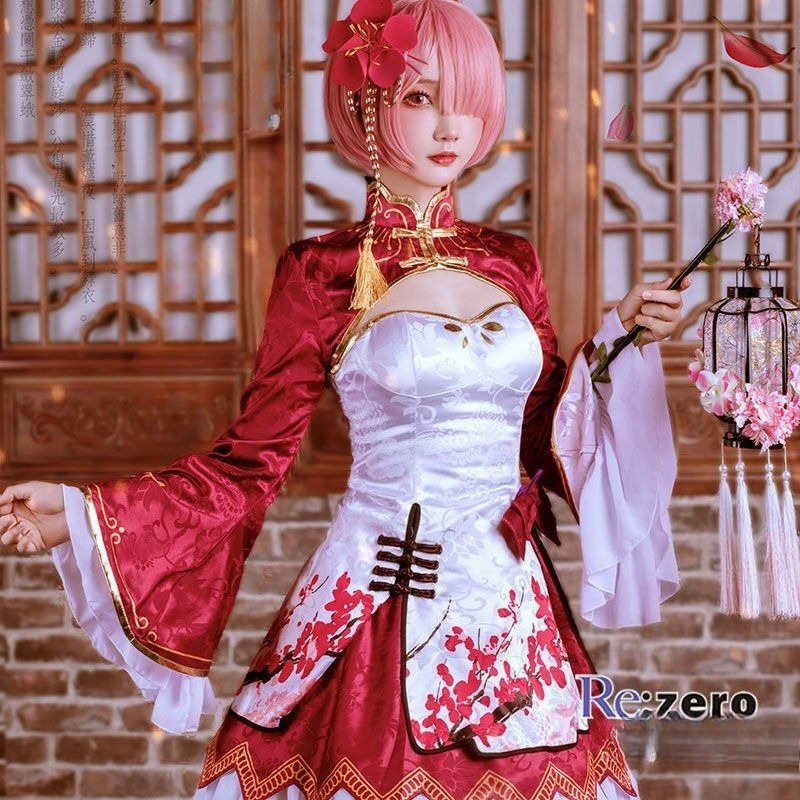 Rem Ram Cosplay Cheongsam Anim - South Korea Lifestyle 리뷰 및 가격