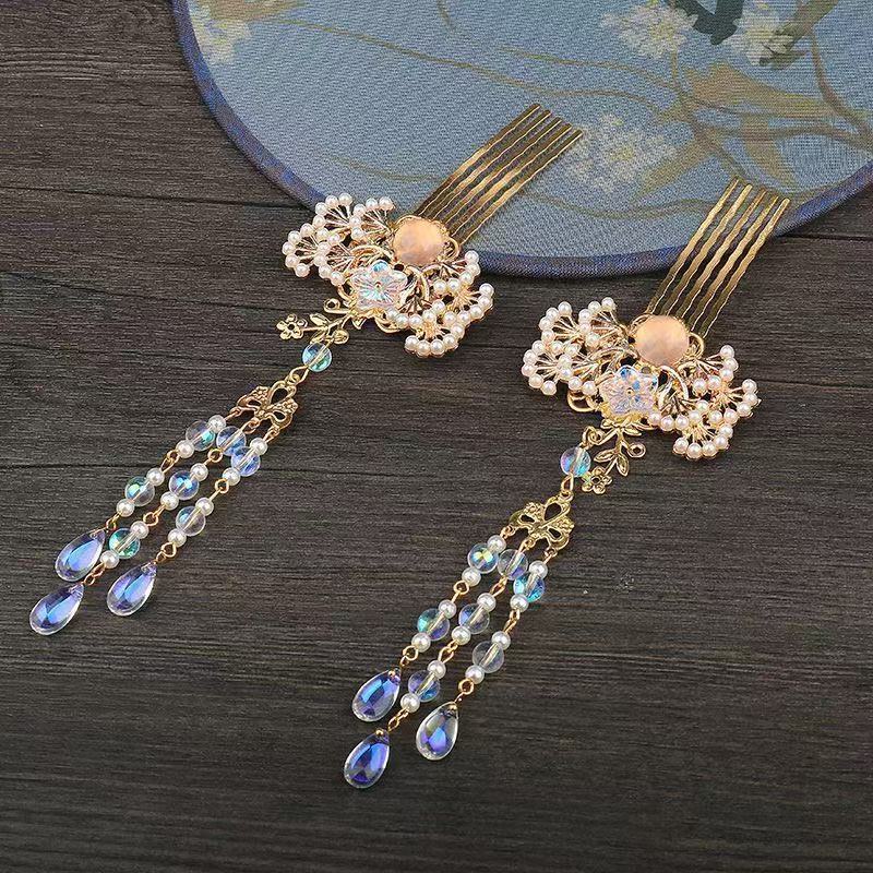 Hanfu Versatile Hair Comb, Gol - Hanbok Hair Pin 리뷰 및 가격